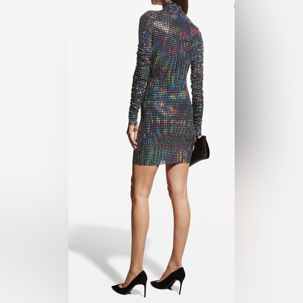 Dolce & Gabbana Iridescent-Sequin Mini Dress - Picture 2 of 5
